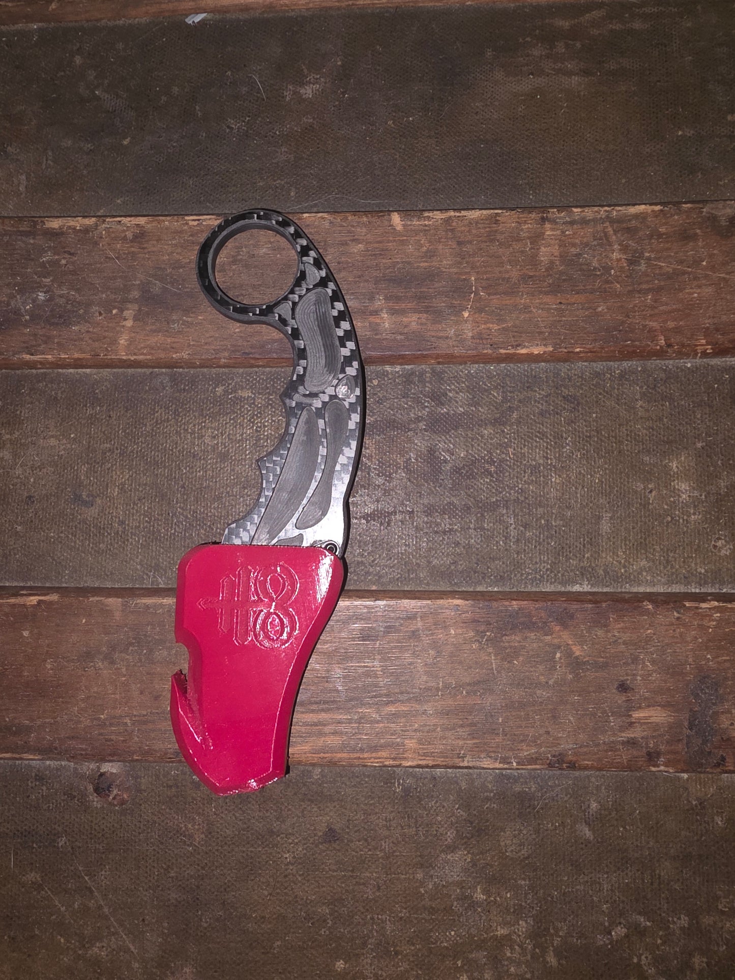 Carbon fiber edc tool.