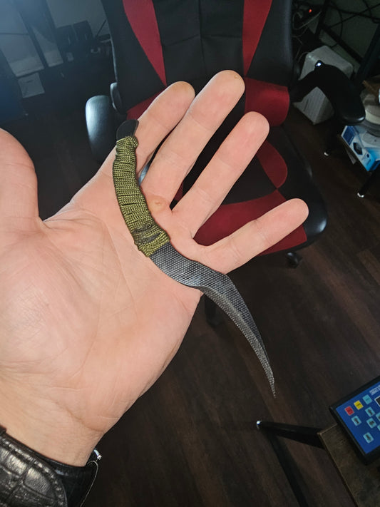 G10 toothpick with sheath